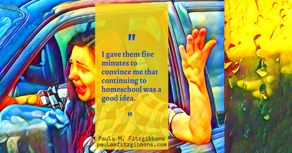 The Longest Ten Minutes in the History of Homeschooling