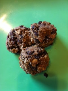 Vegan, Gluten-free Chocolate Chip Oatmeal Raisin Scookies