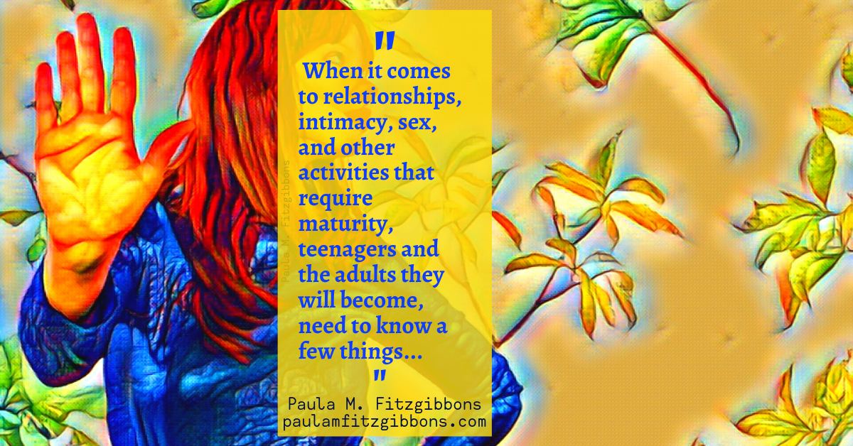 The Necessarily Ambiguous N-O We Should All Be Giving Our Teens