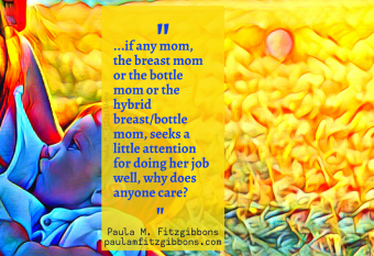 Attention Seeking Mom Breastfeeds in Public. Now What?